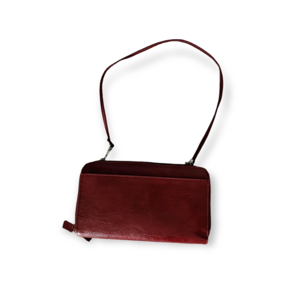 Vintage Maroon Shoulder Bag/Wallet